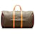 Louis Vuitton Brown Monogram Keepall 60 Marrone Pelle Tela  ref.863214