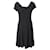 Lauren Ralph Lauren Vestido de bolinhas em poliéster preto  ref.863360