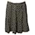 Michael Michael Kors Printed Skater Skirt in Black Viscose Cellulose fibre  ref.863370