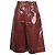 Pantaloncini Ganni Snake Foil in pelle di agnello rossa