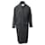 Isabel Marant Etoile 'Henlo' Long Coat in Black Print Wool  ref.863434