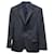 Prada Single Breasted Blazer Jacket in Dark Blue Suede  ref.863437