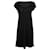 Minivestido bordado Diane Von Furstenberg em lã preta Preto  ref.863458