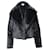 Diane Von Furstenberg Faux Fur Cropped Jacket in Black Acrylic  ref.863482