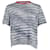 Missoni Gestreiftes T-Shirt mit Rundhalsausschnitt aus mehrfarbiger Baumwolle  ref.863483
