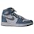 Nike Air Jordan 1 Zapatillas Retro High Hyper Royal en Cuero Gris Humo  ref.863490