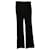 Alexander McQueen Flared Pants in Black Wool  ref.863493