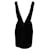 Maje Russel Pinafore Dress in Black Polyester  ref.863496