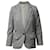 Isabel Marant Etoile Check Blazer in Light Grey Cotton  ref.863597
