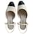 Chanel sling back White Leather  ref.863702