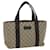 GUCCI GG Canvas Hand Bag PVC Leather Beige 141976 auth 38817  ref.863727