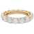 inconnue Yellow gold wedding ring, diamants.  ref.863789