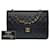 Timeless Chanel classic shoulder bag in black quilted leather -101152  ref.863792
