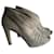 Prada Open-toe sandals Grey Suede  ref.863889