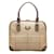 Burberry Plaid Canvas Handbag Bronze Cloth  ref.863948