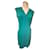 Agnès b. Dresses Green Polyester  ref.864422