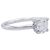 inconnue Weißgold-Solitärring, Diamant 1,11 Karat. - Ansicht 4