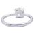 inconnue Weißgold-Solitärring, Diamant 1,11 Karat. - Ansicht 5