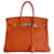 Hermès Bolso HERMES BIRKIN 35 naranja Cuero  ref.864686
