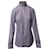 Tom Ford Chemise rayée boutonnée à manches longues en coton violet  ref.864741