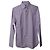 Camicia Tom Ford a maniche lunghe con bottoni a righe in cotone viola - vista 4