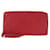 Louis Vuitton Zippy Wallet Red Cloth  ref.864900