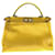 Fendi Peekaboo Yellow Leather  ref.865120