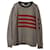 Givenchy Stars & Stripes Pullover aus grauer Baumwolle  ref.865276