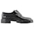 Sandals - Marine Serre -  Black - Leather  ref.865297
