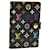 LOUIS VUITTON Multicolor Carnet de Val Mini Agenda Negro M92652 Autenticación LV4066  ref.865484