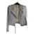 Iro Biker jackets Grey Lambskin  ref.868228