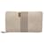 Trim Hermès maxi wallet in beige canvas Cloth  ref.868298