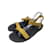 THE ROW  Sandals T.EU 41 Leather Yellow  ref.868336
