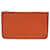 Louis Vuitton Neverfull pouch Orange Leather  ref.868404