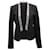 Michael Kors Crystal Embellished Blazer in Black Acrylic  Polyester  ref.868625
