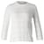 Comme Des Garcons Suéter de crochê com gola redonda Commes Des Garcons em algodão branco  ref.868662