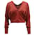 Autre Marque Dion Lee Interlock Double Sweater in Orange Rayon Cellulose fibre  ref.868720