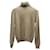 Ami Paris Turtleneck Sweater in Beige Wool Cashmere Blend   ref.868846