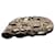 Anel de pele de crocodilo Givenchy em metal prateado Prata Metálico  ref.868893