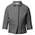 Marni Kurze Jacke mit Hahnentrittmuster aus schwarzer Wolle  ref.868967