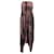 Vestido maxi sem alças Maje Tie Dye em seda multicolorida Multicor  ref.869071