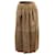 Polo Ralph Lauren Midi Skirt in Brown Suede  ref.869096