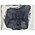 Borsa tote Burberry in tela grigia e pelle nera Grigio - vista 9