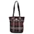 Burberry Handbags Dark brown Wool  ref.869164