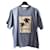 Moncler camiseta bordada Azul claro Algodão  ref.869170