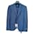 Ermenegildo Zegna Woolblend dress 15milmil15 WITH MICRO NAVY BLUE PATTERN  ref.869201