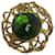 Yves Saint Laurent jalea Verde Chapado en oro  ref.869412
