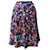 Autre Marque Saloni Abstract Print Midi Skirt in Multicolor Cotton Multiple colors  ref.869589