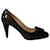 Prada Buckle Embellished Pumps in Brown Patent Leather   ref.869611