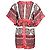 Mini abito a kimono stampato Anna Sui in seta multicolor - vista 3